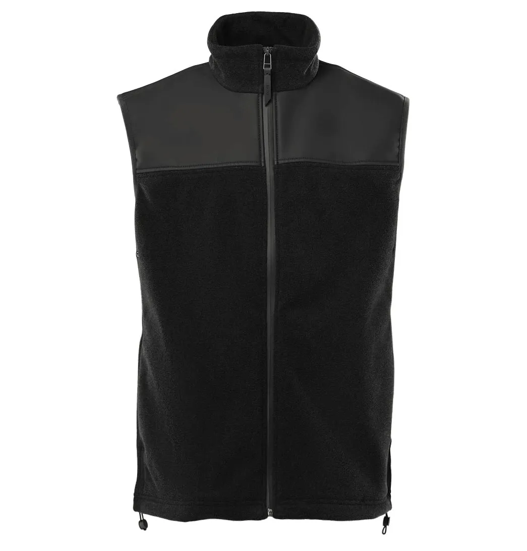 Rains Fleece Vest – Unisex – Black