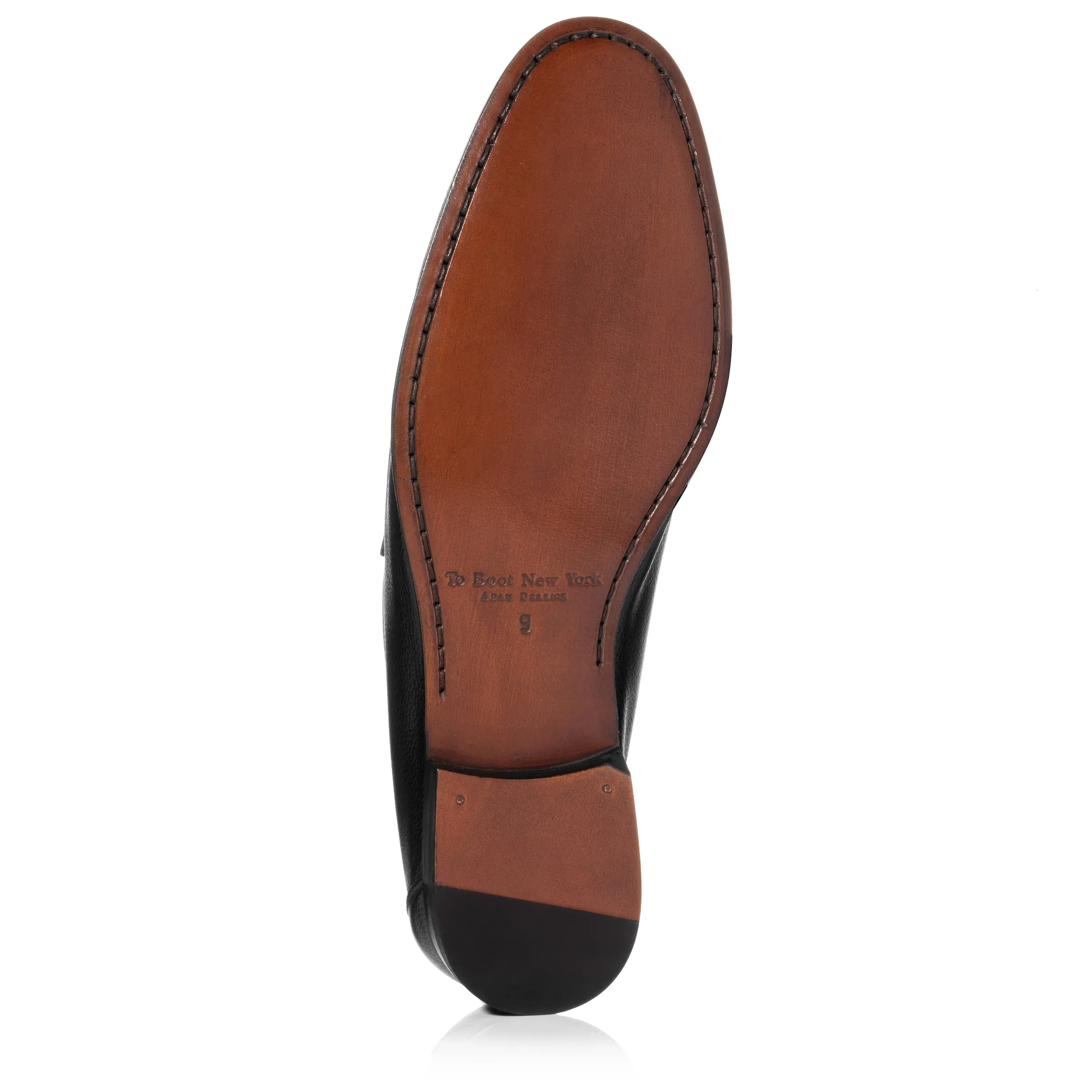 Ravello Black Moccasin Slip On