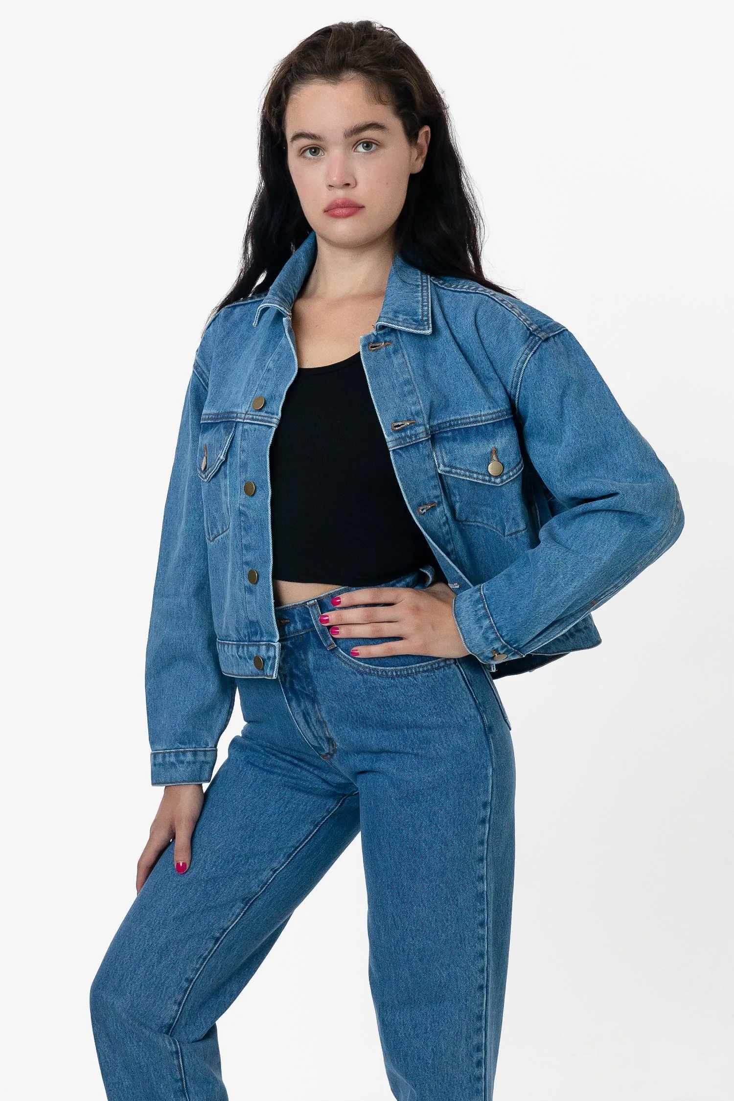 RDNW03 - Cropped Denim Jacket