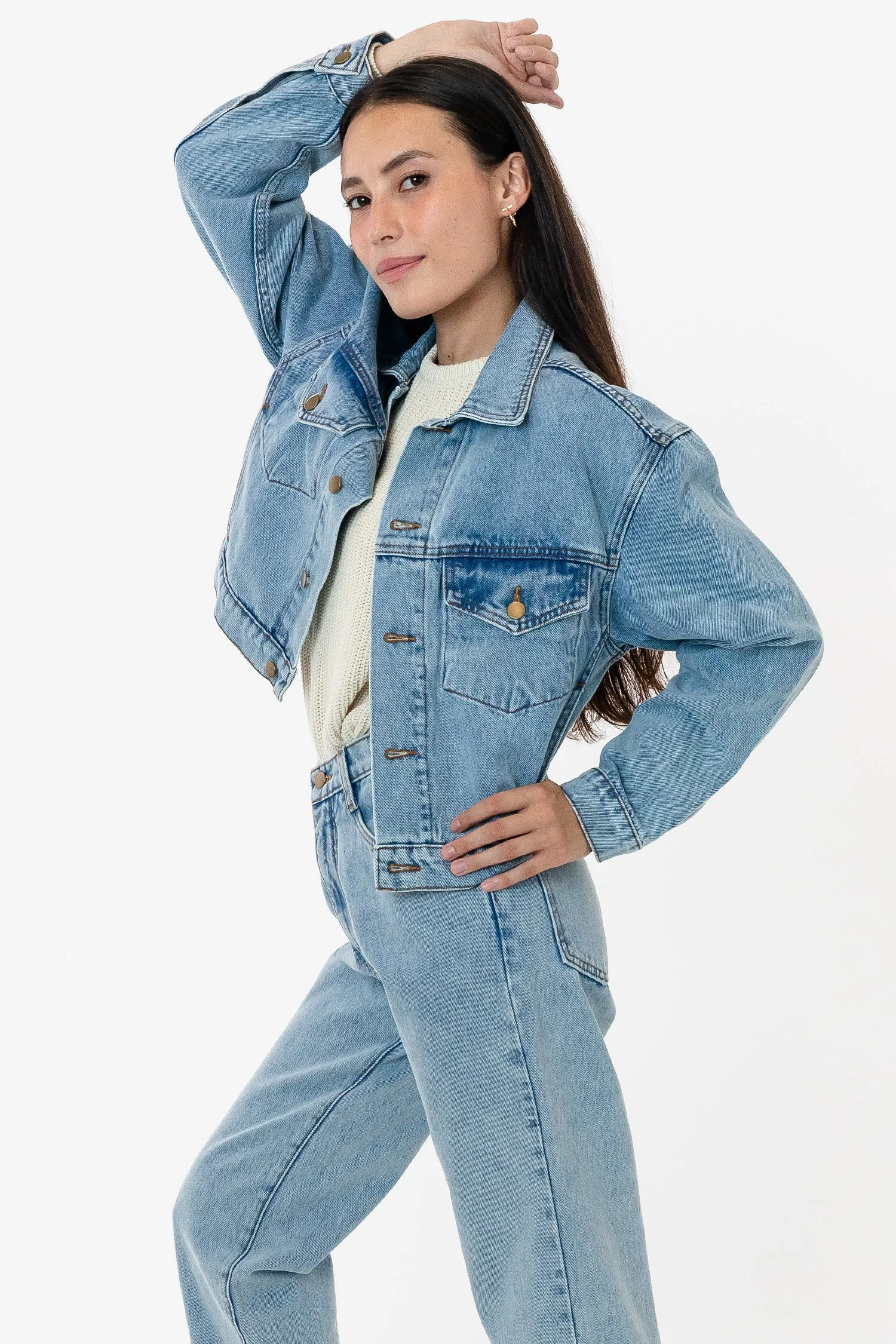 RDNW03 - Cropped Denim Jacket