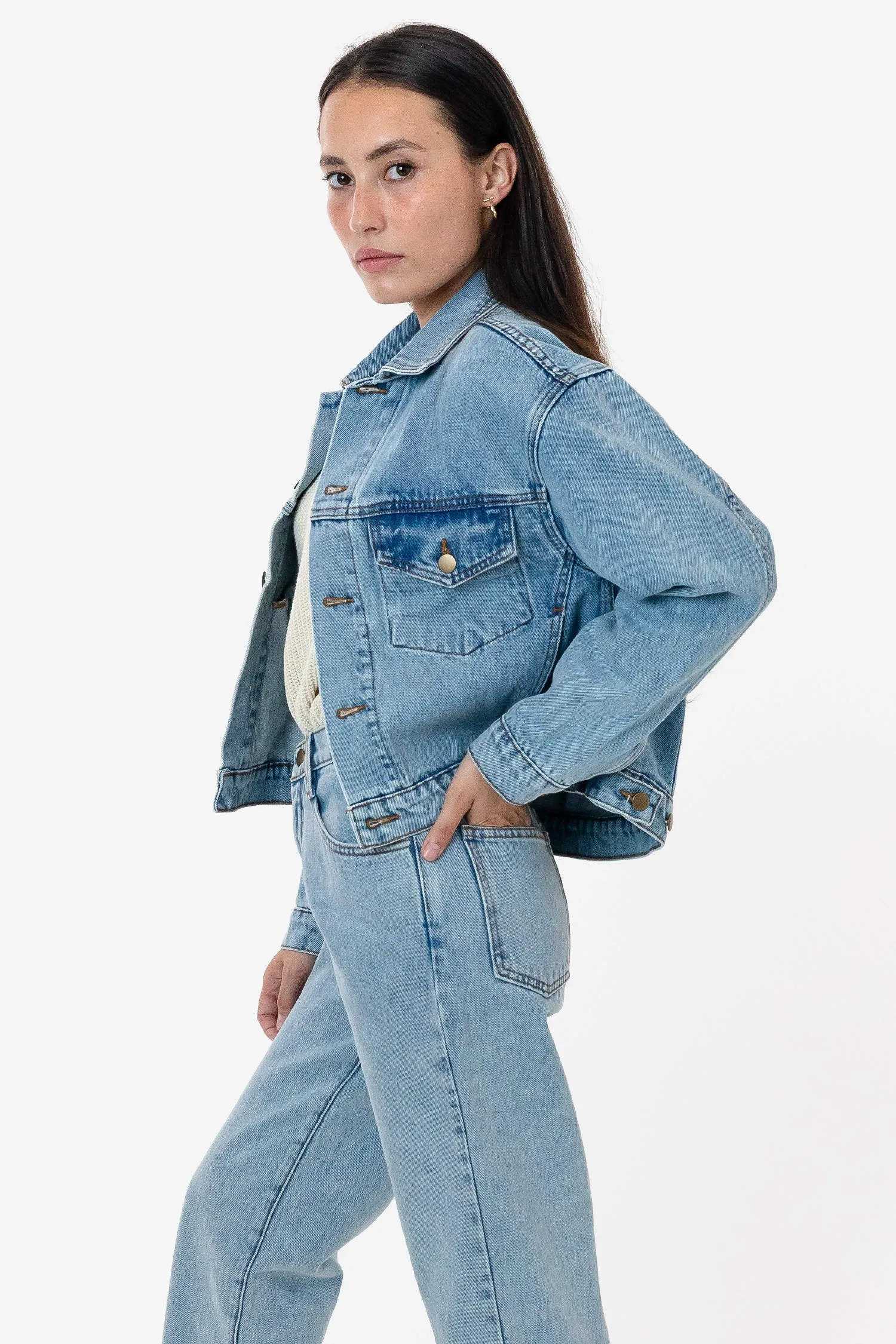 RDNW03 - Cropped Denim Jacket