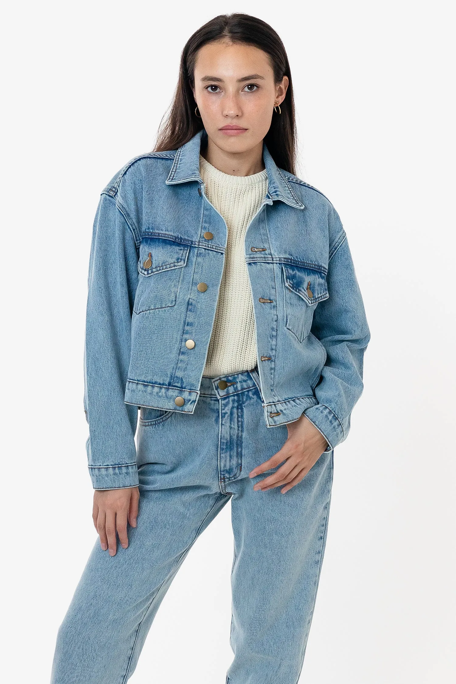 RDNW03 - Cropped Denim Jacket