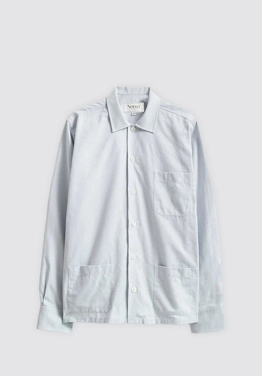 Recycled Sky | Oxford Shirt Jacket