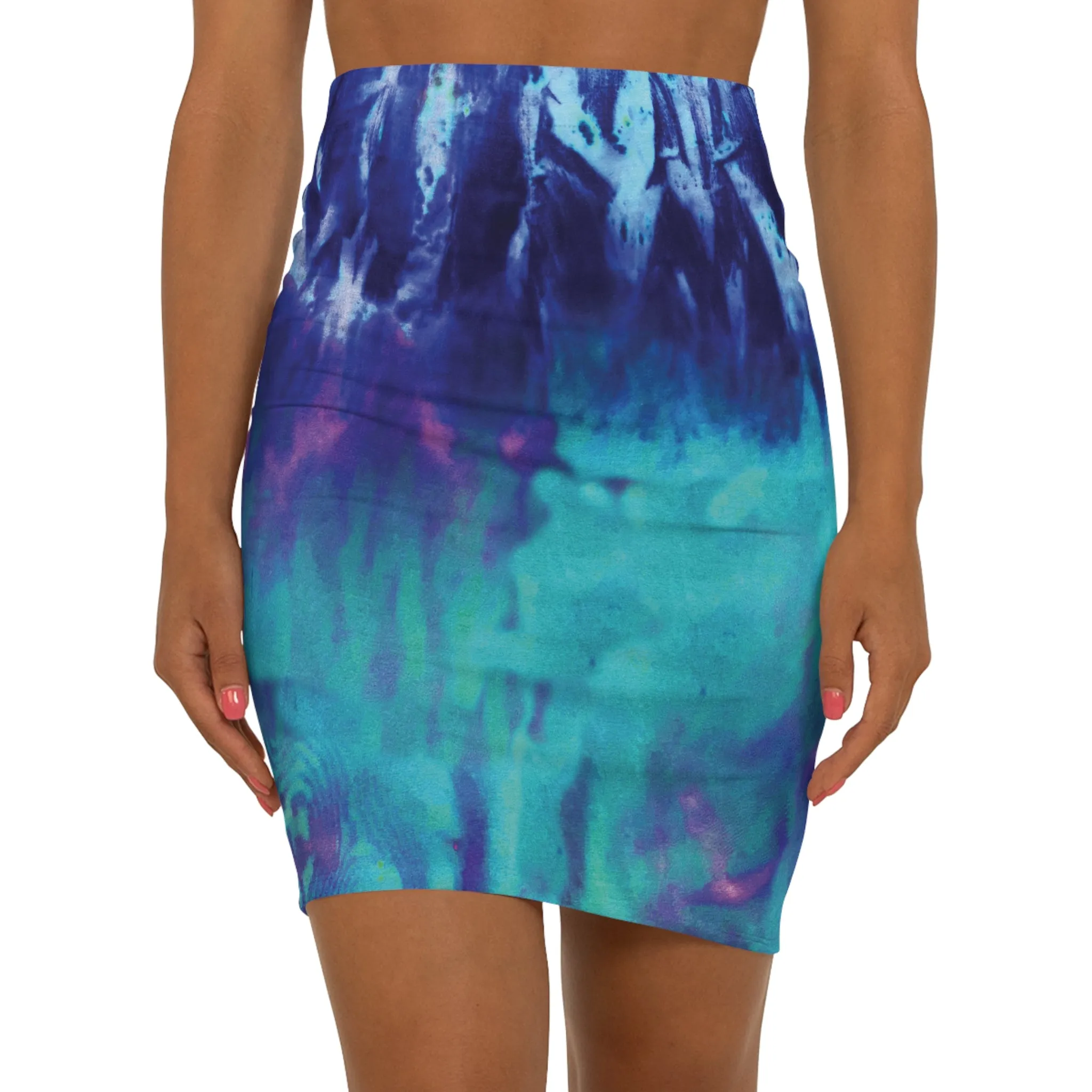 Rich Cobalt Hue Women's Mini Skirt