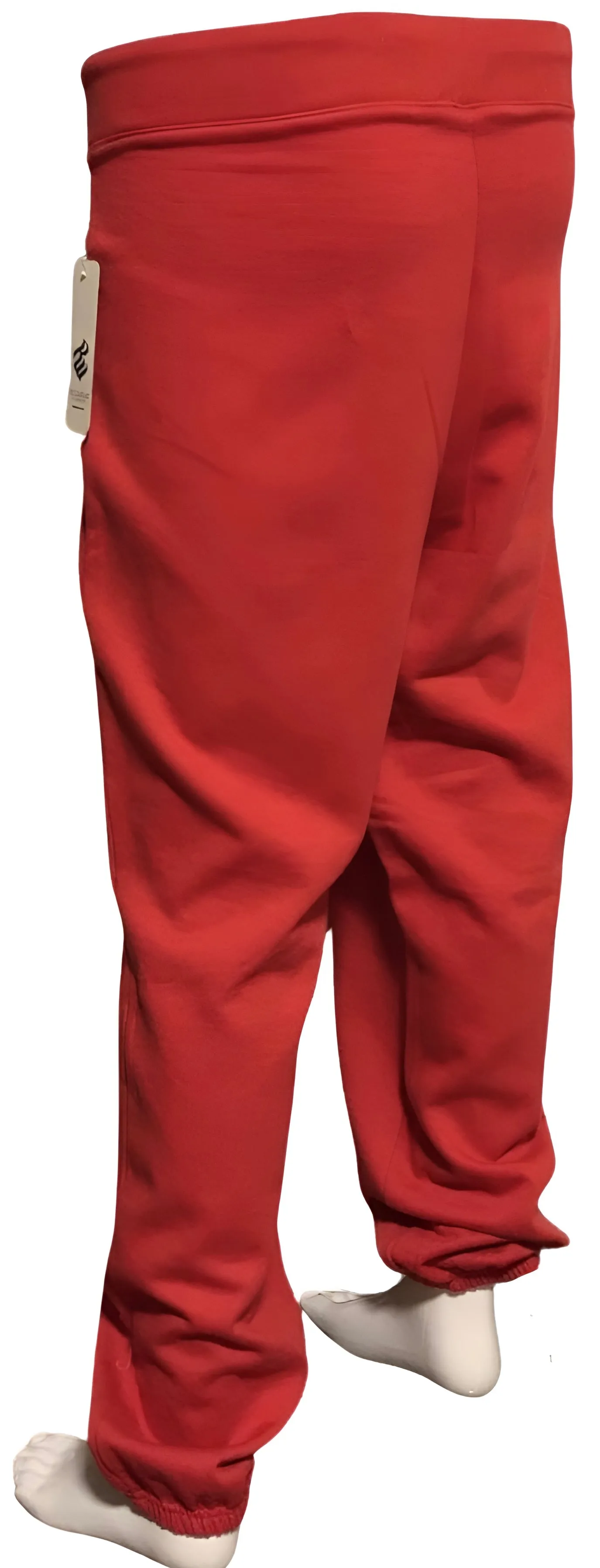 ^ROCAWEAR^ (TRUE RED) SWEATPANTS FOR WOMEN (2XL) (VINTAGE DEAD-STOCK)