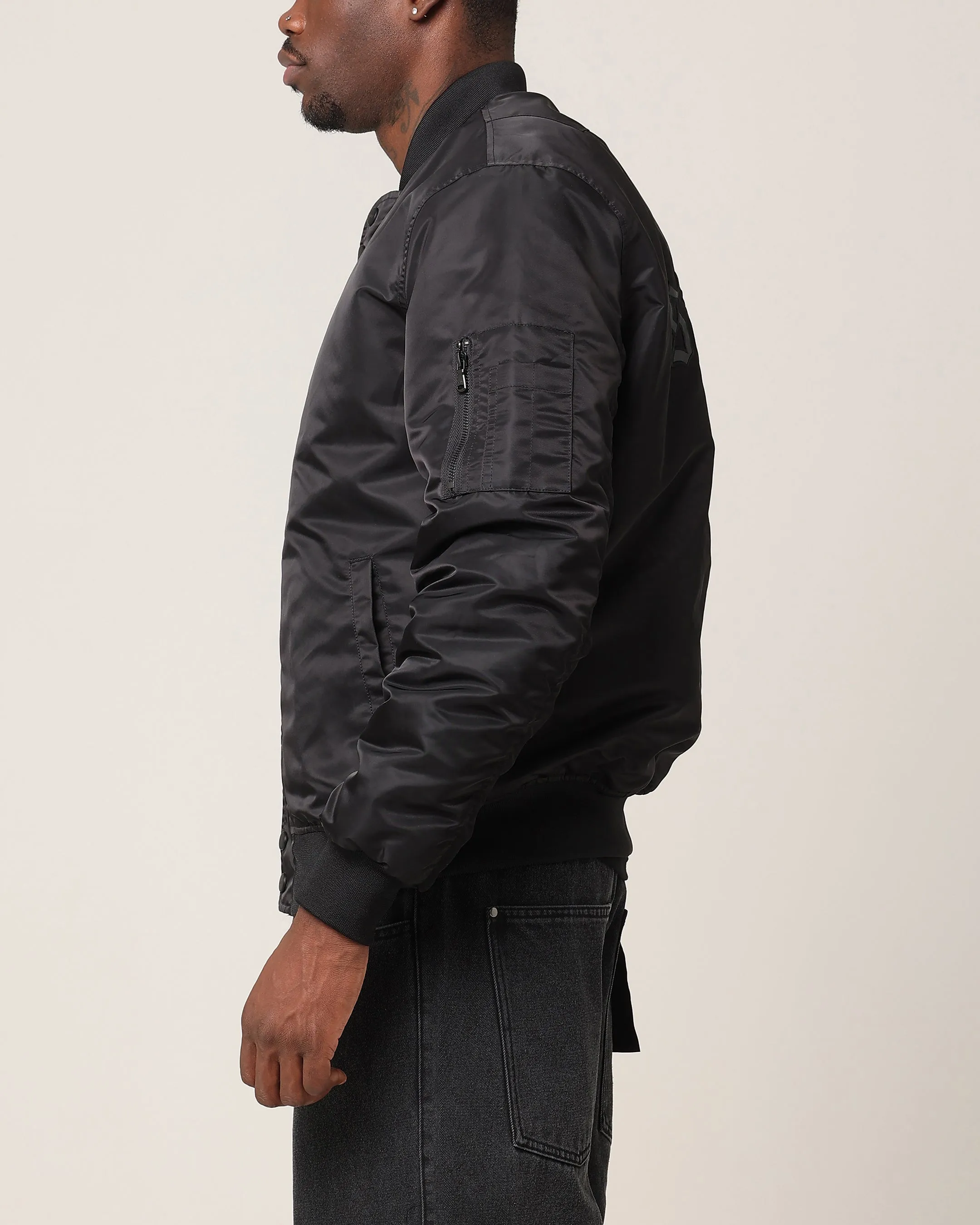 Saint Morta Cambronne V2 Bomber Jacket Black/Black