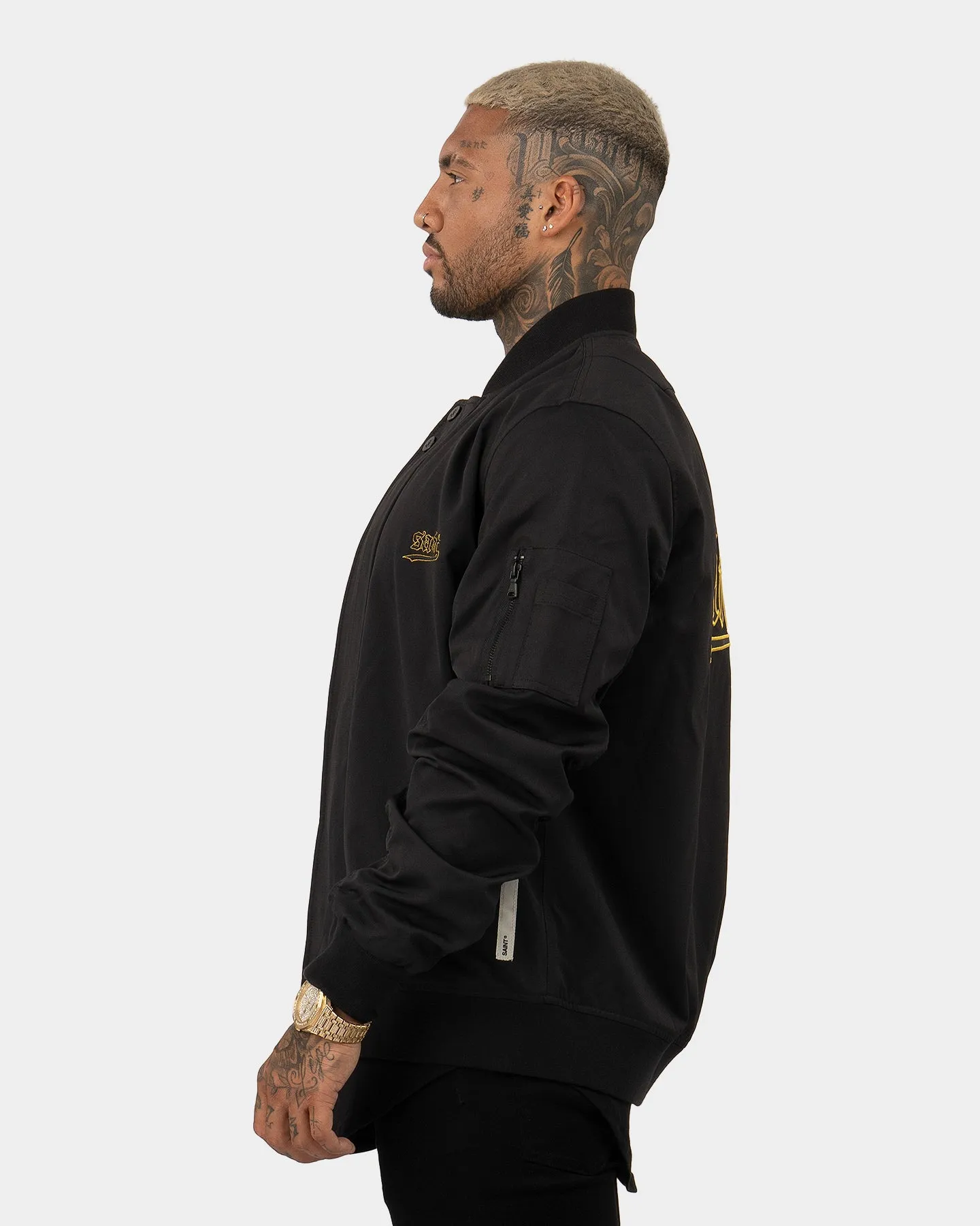 Saint Morta Westside Bomber Jacket Black