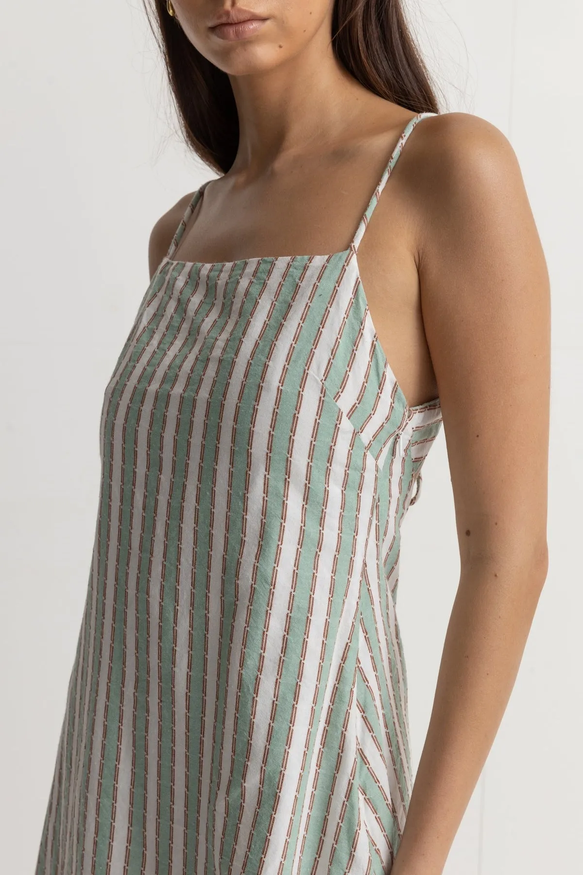 Seascape Stripe Mini Dress