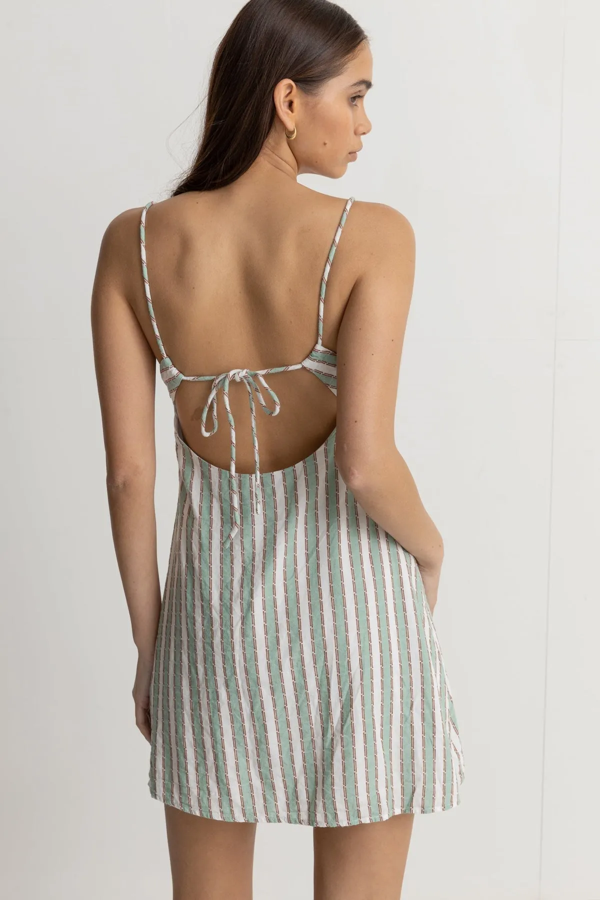 Seascape Stripe Mini Dress