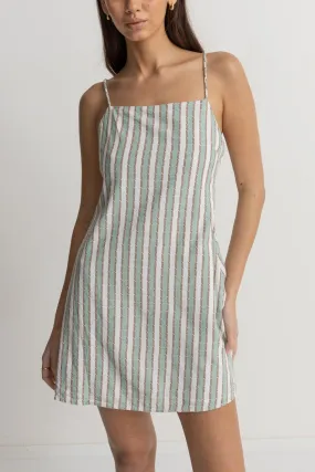 Seascape Stripe Mini Dress