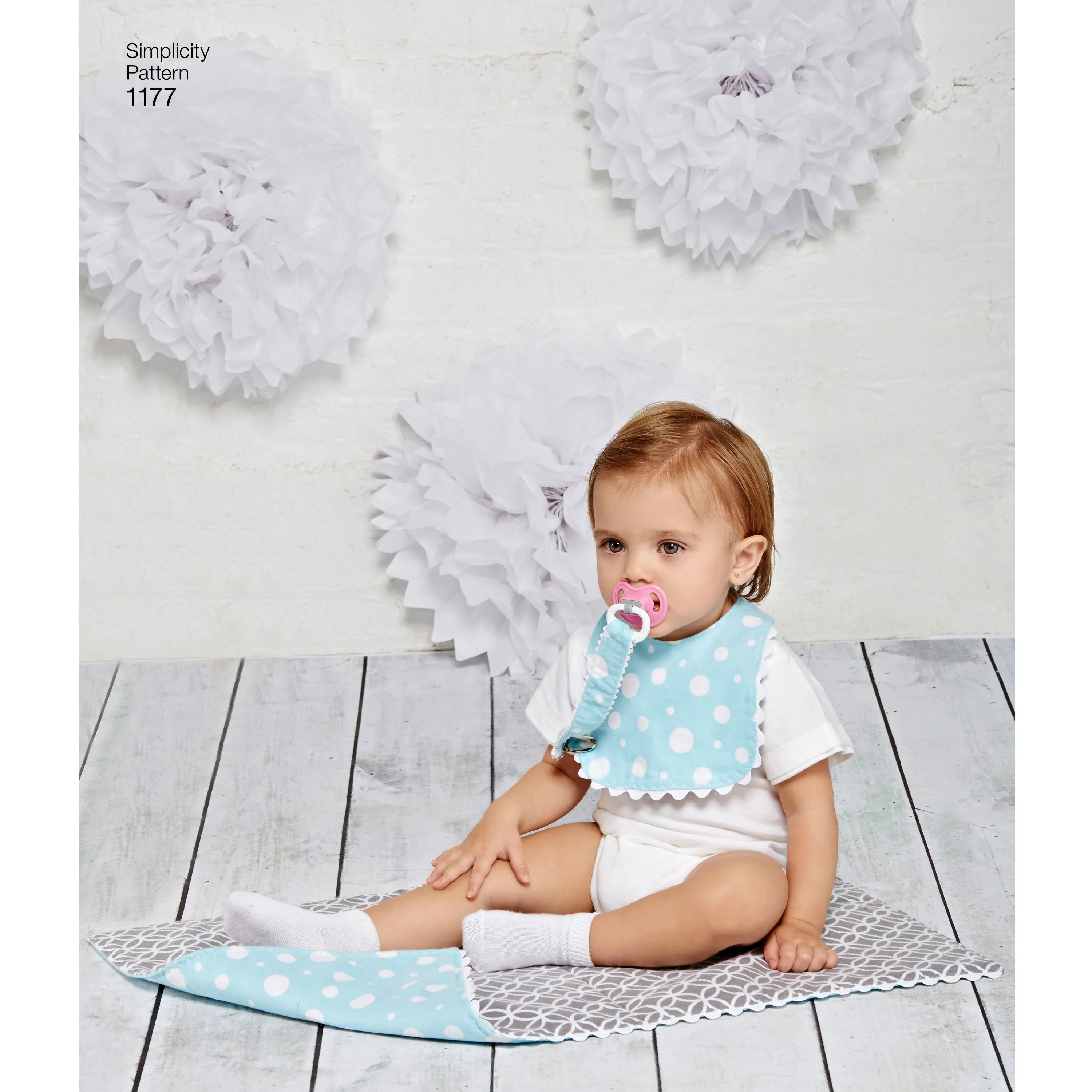 Simplicity Pattern 1177 OS Accessories for Babies