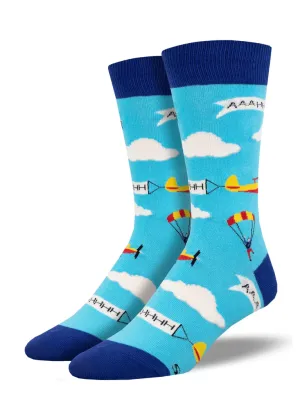 Sky Diver Men's Crew Socks