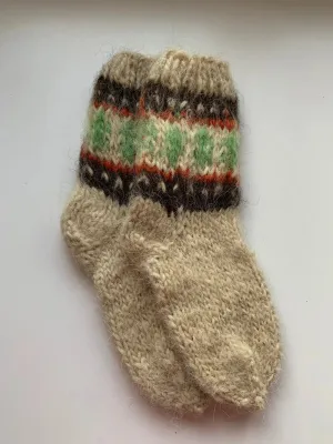 Socks Knitted Wool