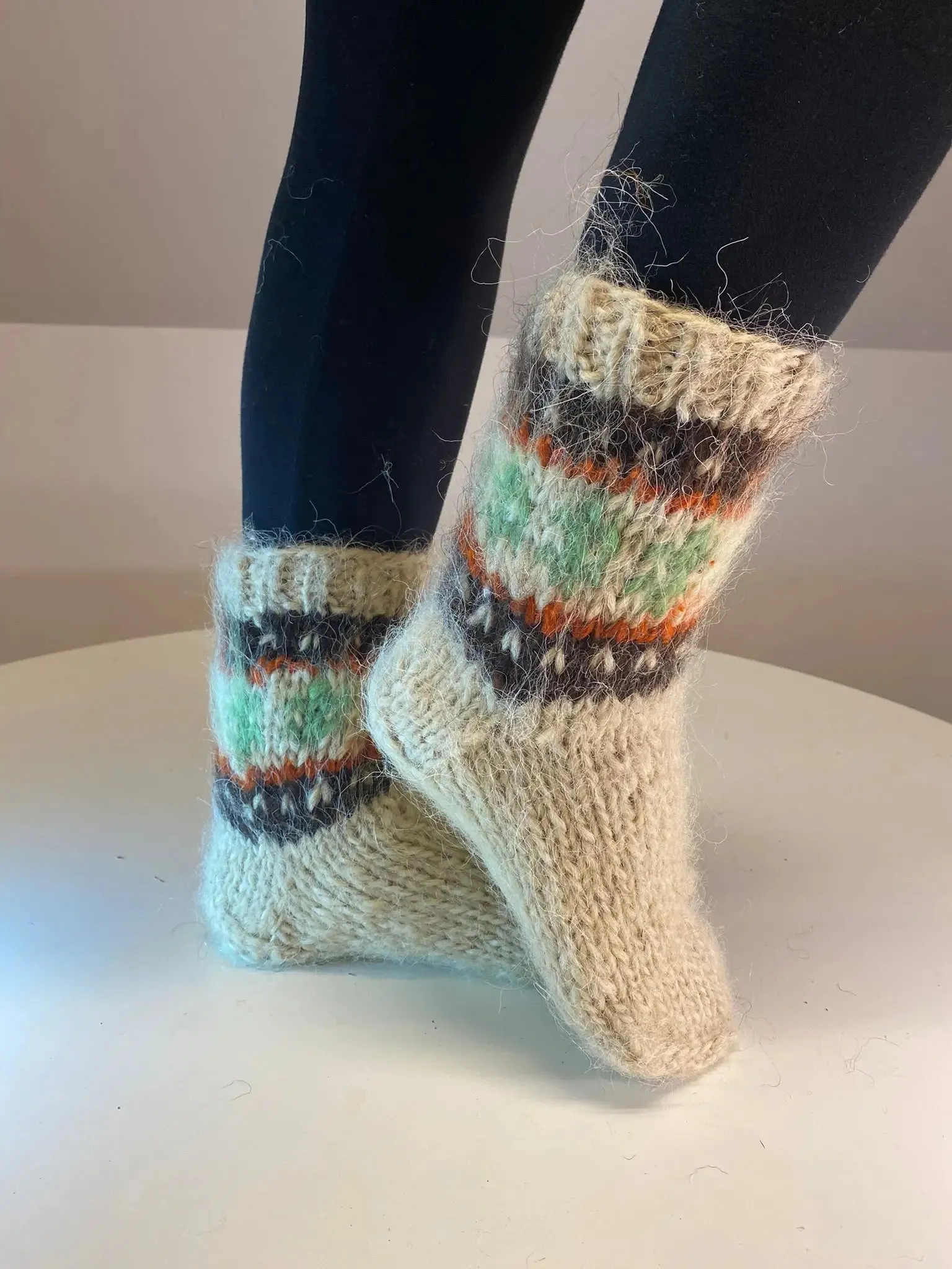 Socks Knitted Wool