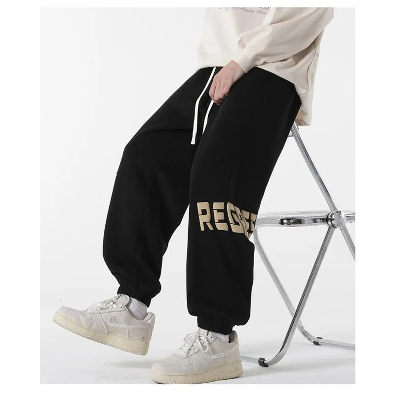 Sports Knitted Casual Tapered Sweatpant