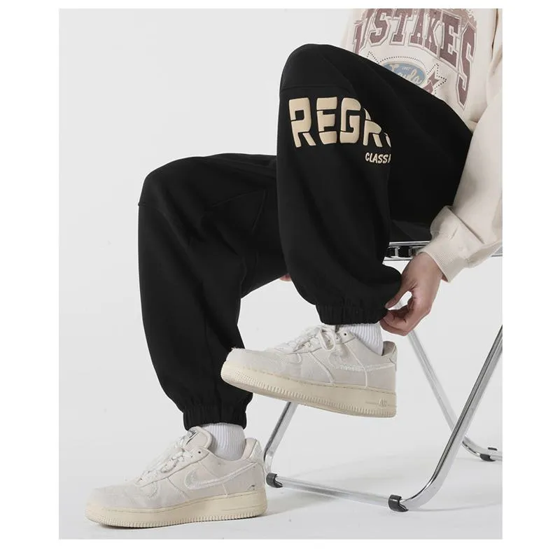 Sports Knitted Casual Tapered Sweatpant