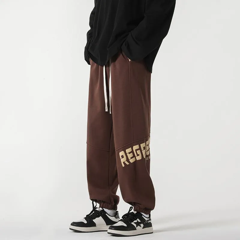 Sports Knitted Casual Tapered Sweatpant