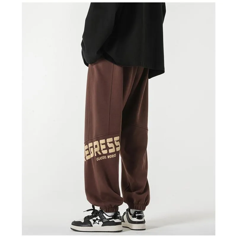 Sports Knitted Casual Tapered Sweatpant