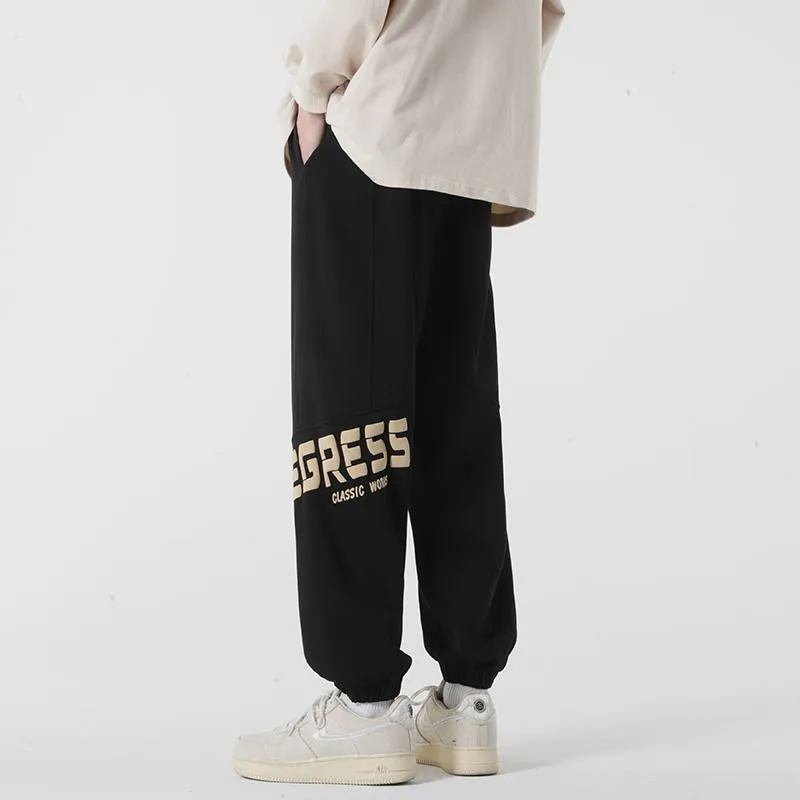 Sports Knitted Casual Tapered Sweatpant