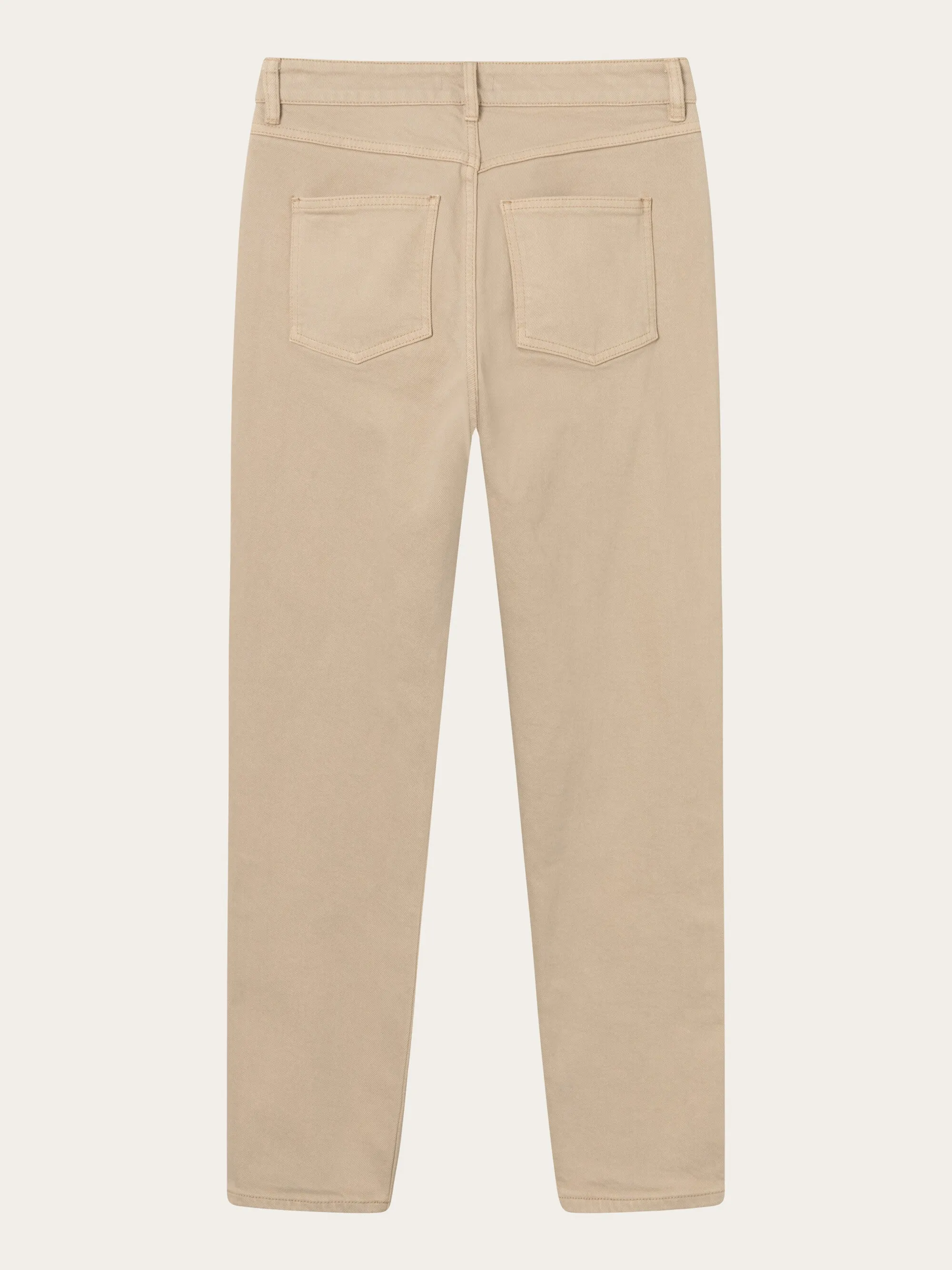 STELLA tapered Twill Pants - Incense