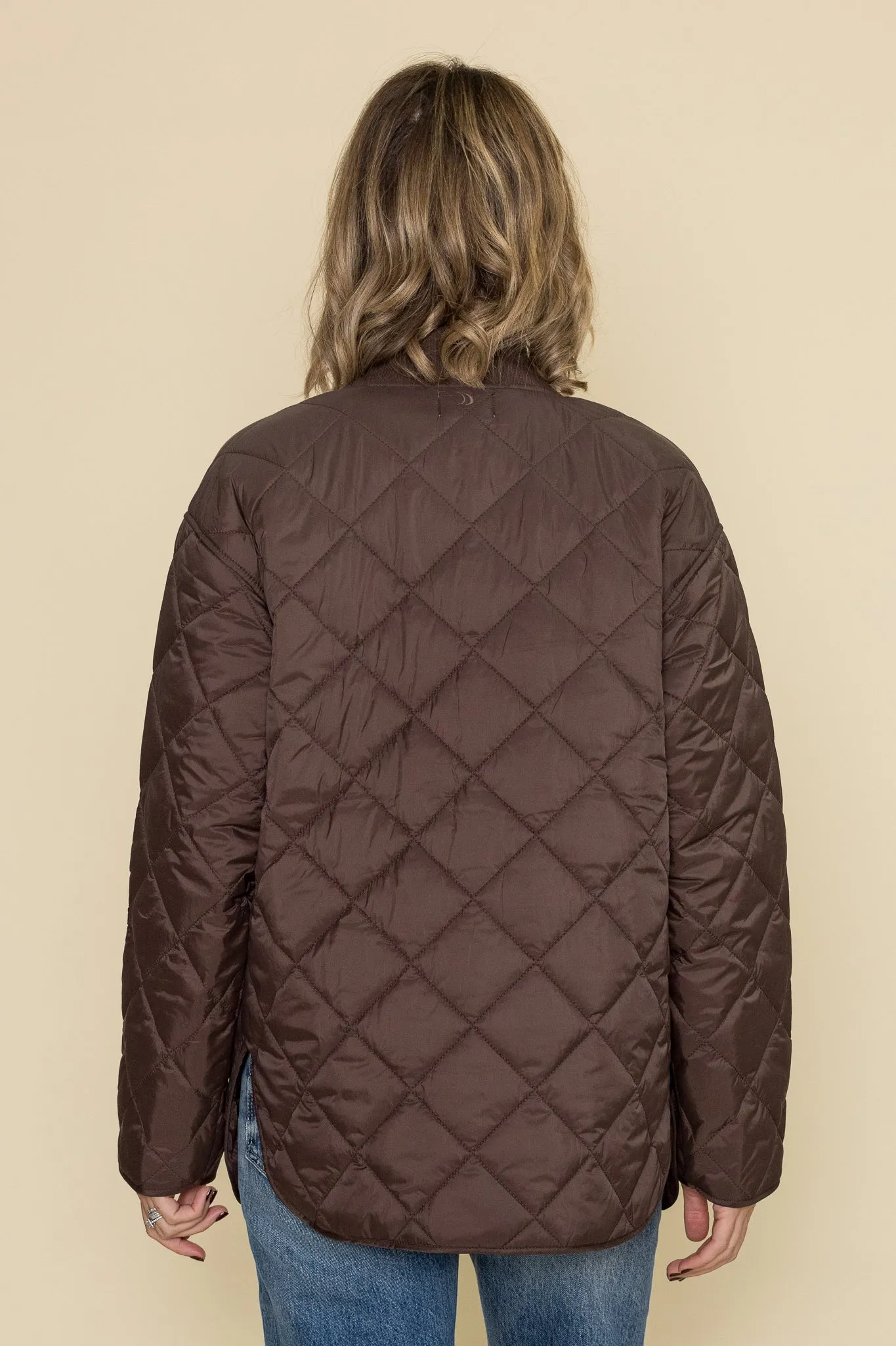 Sunrise Quilted Bomber Jacket