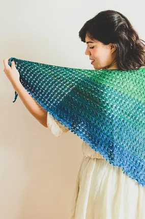 SweetGeorgia PDF Patterns - Soft Twilight Shawl - PDF Download