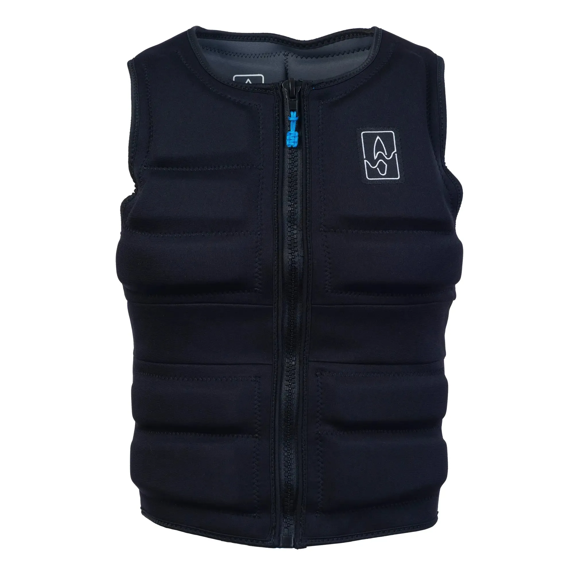 SWELL Wakesurf Vest - Men's Black - Ultimate Comfort Neoprene Jacket