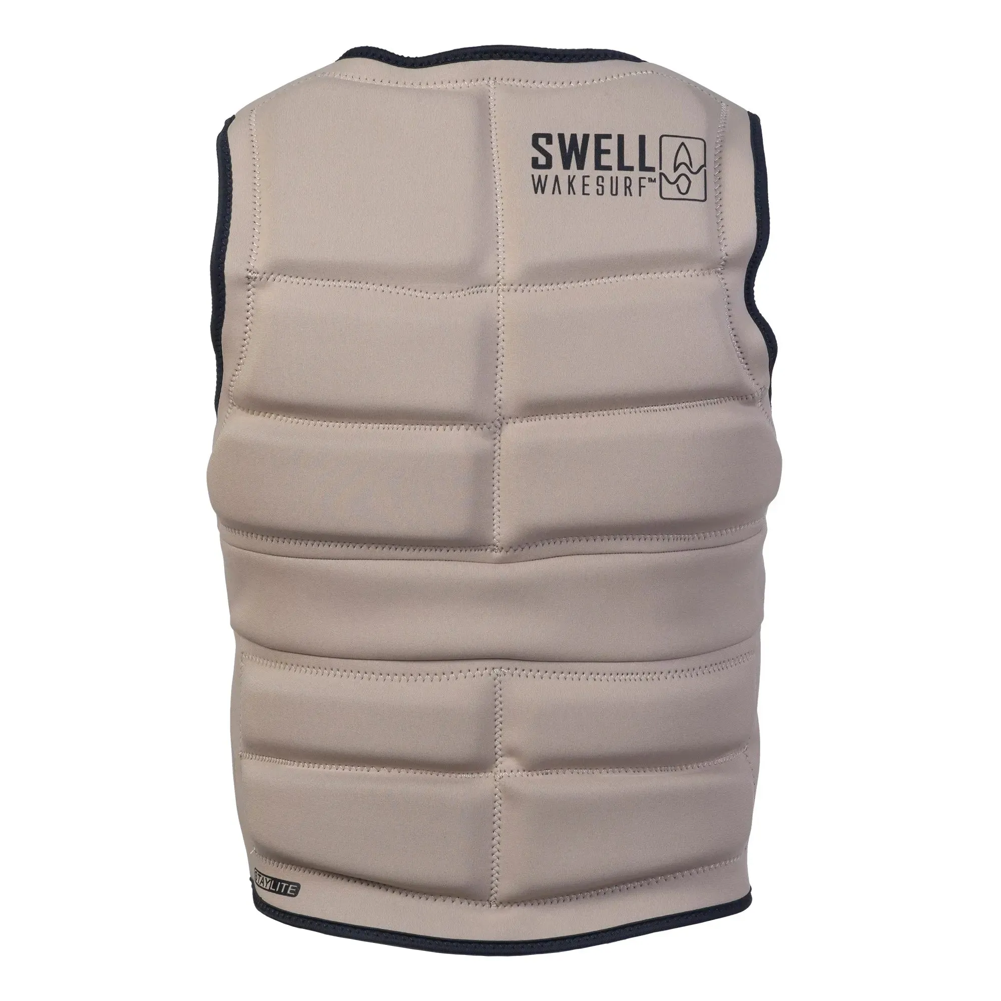 SWELL Wakesurf Vest - Men's Sand - Ultimate Comfort Neoprene Jacket