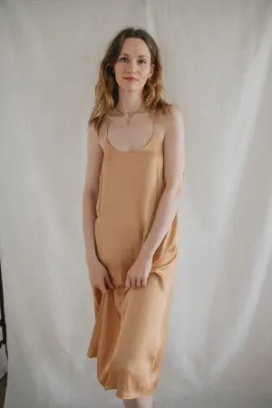 The Juni Satin Slip Dress - Mango