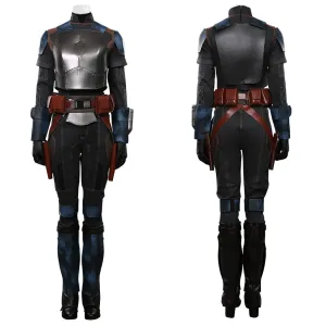 The Mando S2 Bo-Katan Kryze Top Vest Pants Outfits Halloween Carnival Suit Cosplay Costume