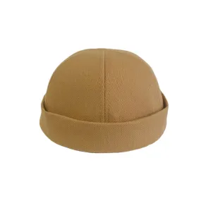 Twill Cotton Watch Cap Beanie Docker Brimless Harbour Hat YZ50137