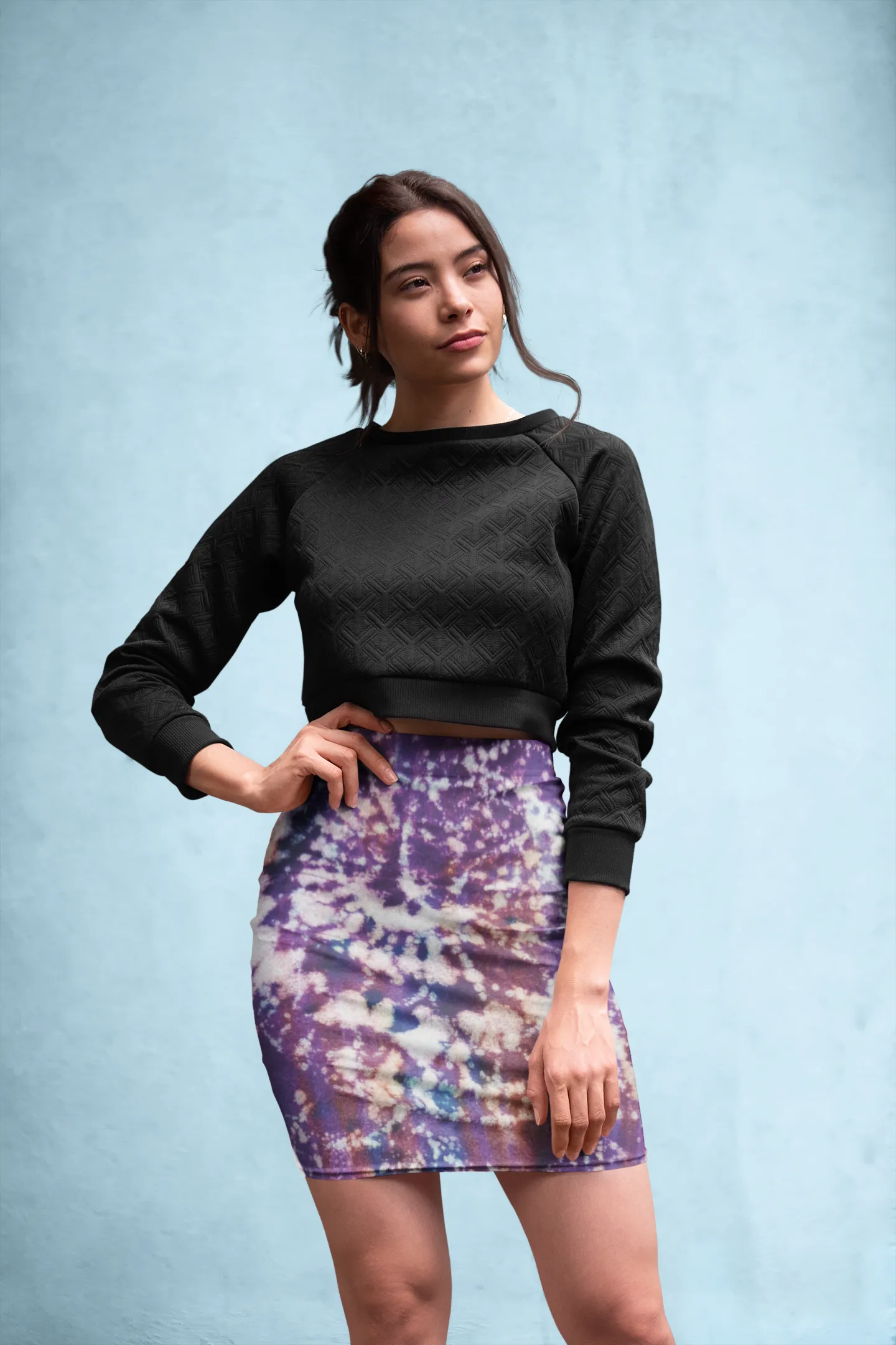 Tye Dye Mandala Thoughts Women's Mini Skirt