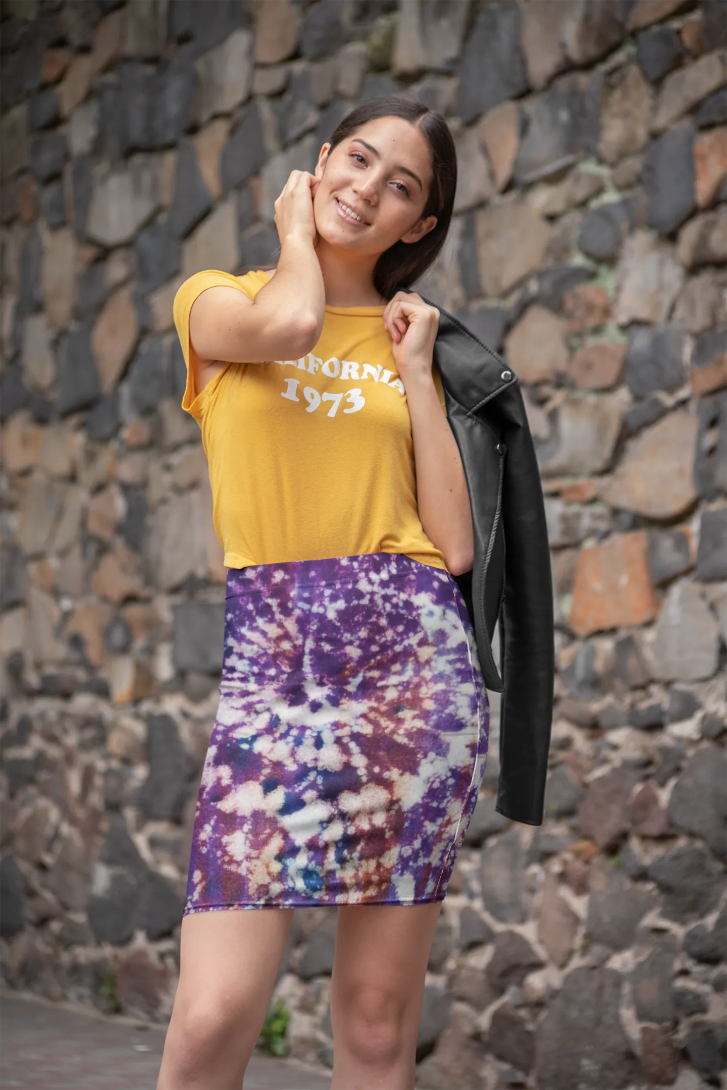 Tye Dye Mandala Thoughts Women's Mini Skirt