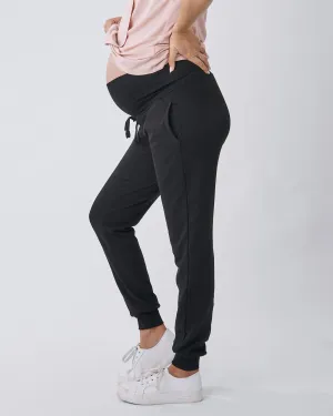 Ultimate Comfort Maternity Sweatpants in Black