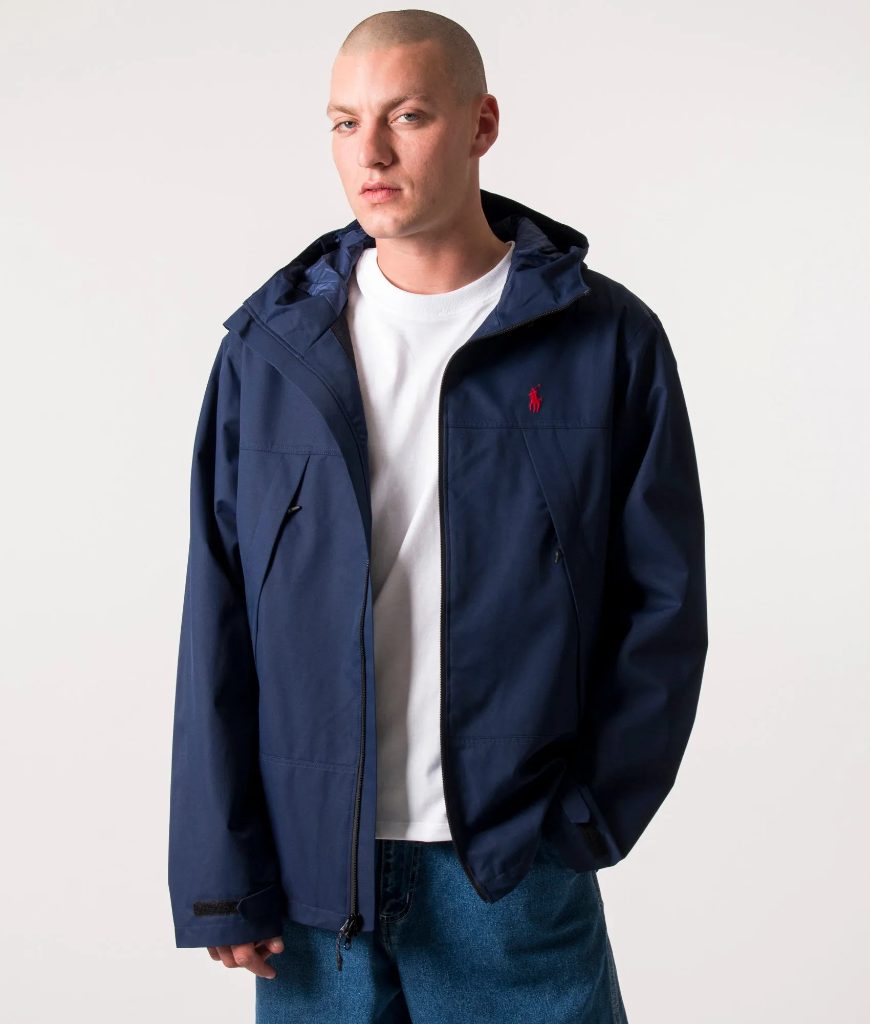 Water-Resistant Hooded Jacket