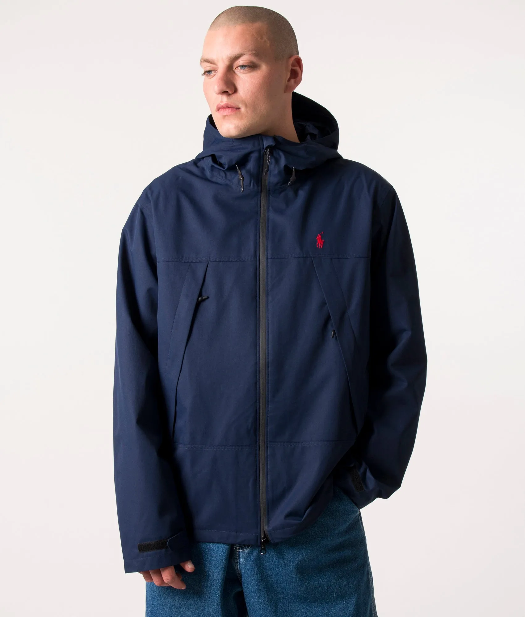 Water-Resistant Hooded Jacket