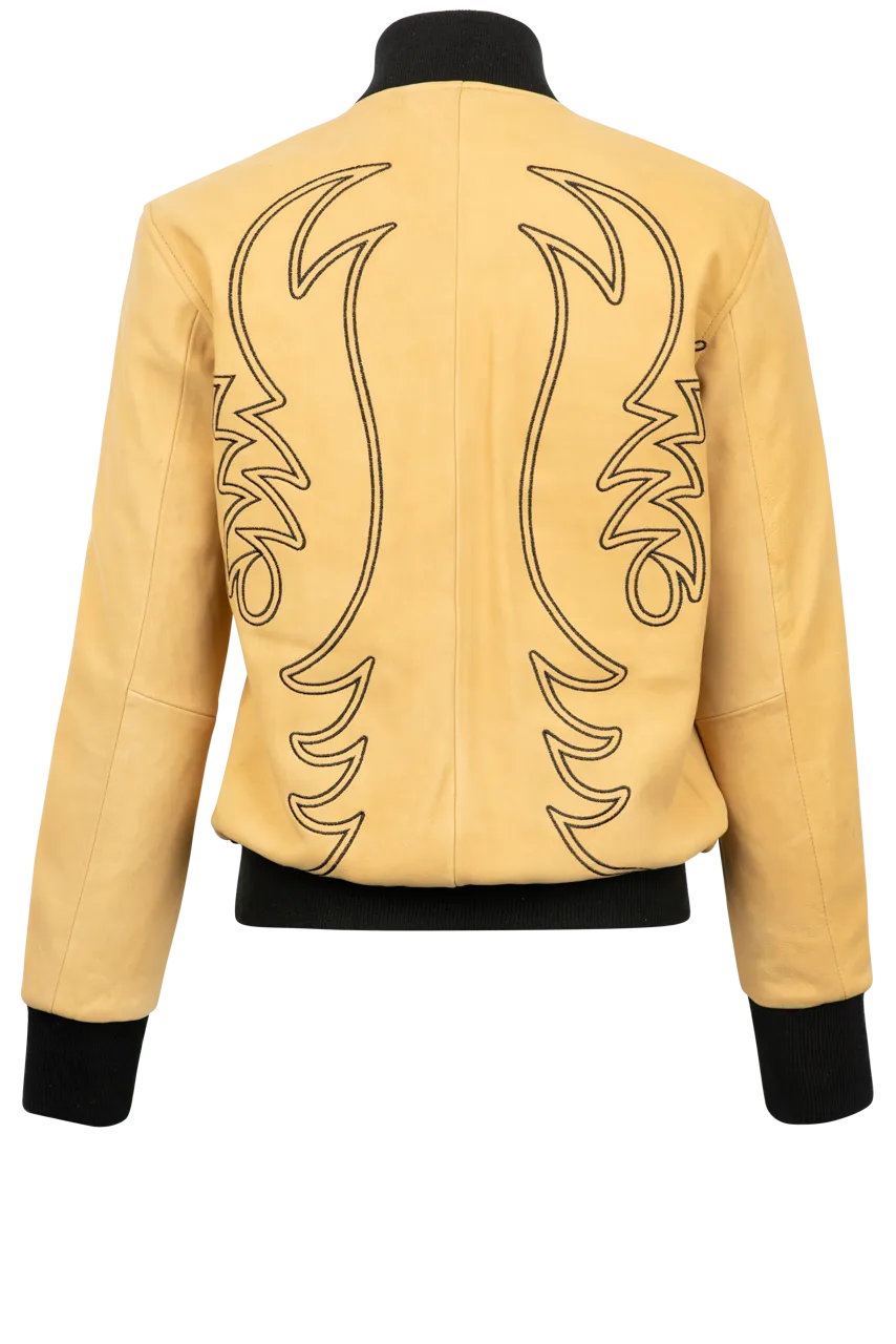 Western & Co. Embroidered Bomber Jacket