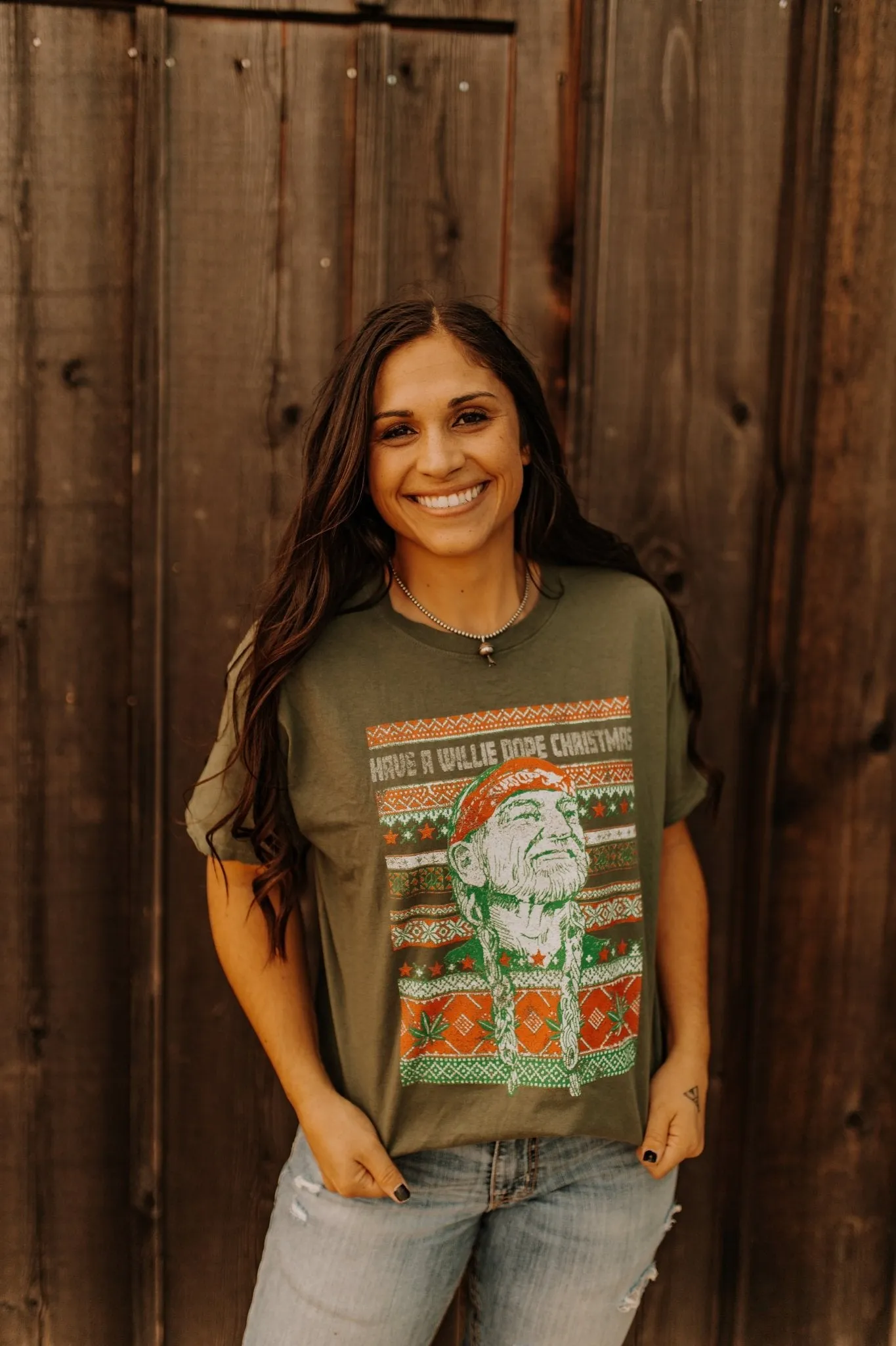 Willie Dope Christmas Graphic Tee