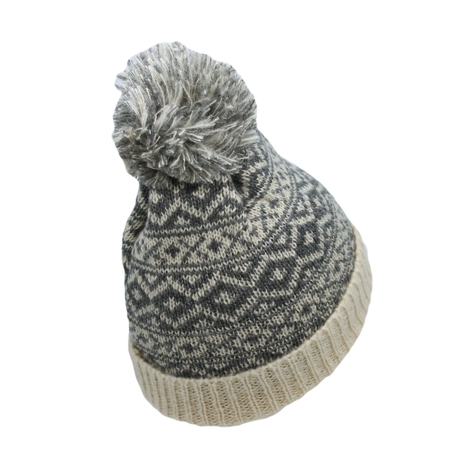 Winter Unisex Soft Knit Beanie Pom Skull Slouch Hat YZP0076